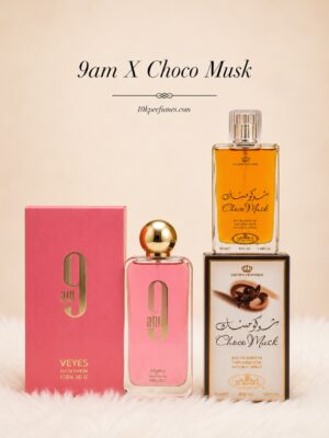 9AM (100ml) X Choco Musk (50ml) Perfumes
